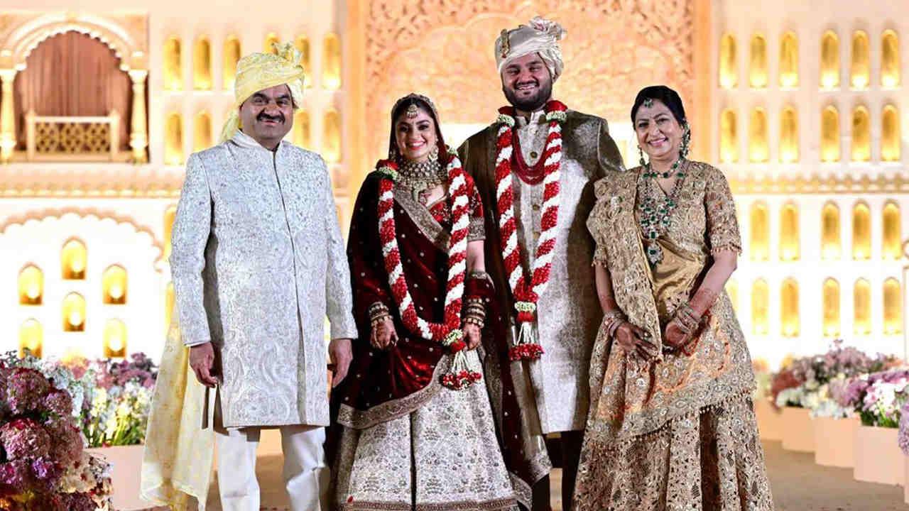 Jeet Adani Wedding