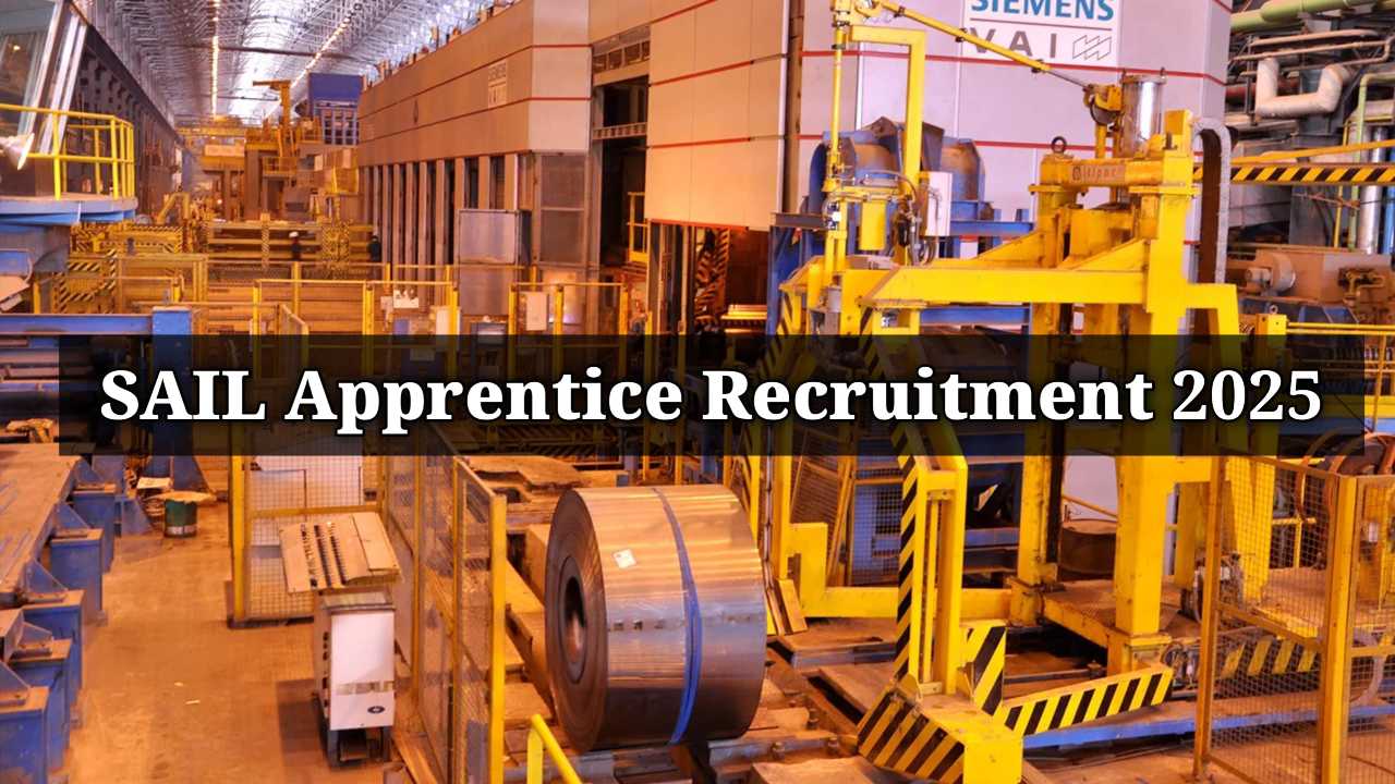 SAIL Apprentice Recruitment 2025