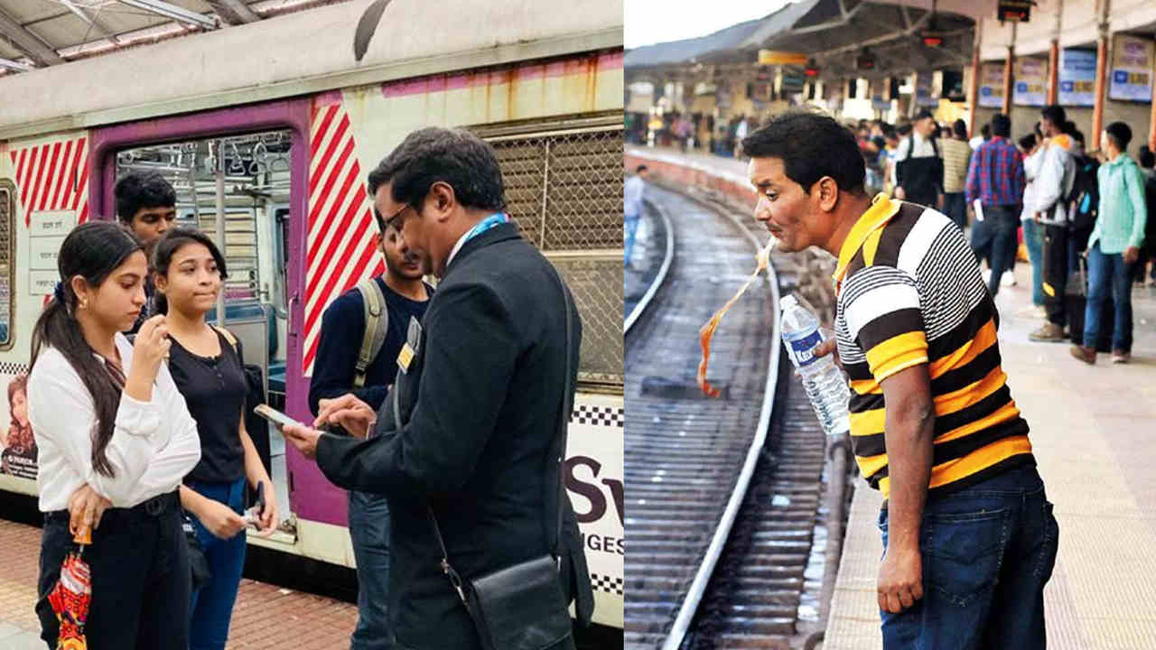 পূর্ব রেলে থুতু ফেলে জরিমানা