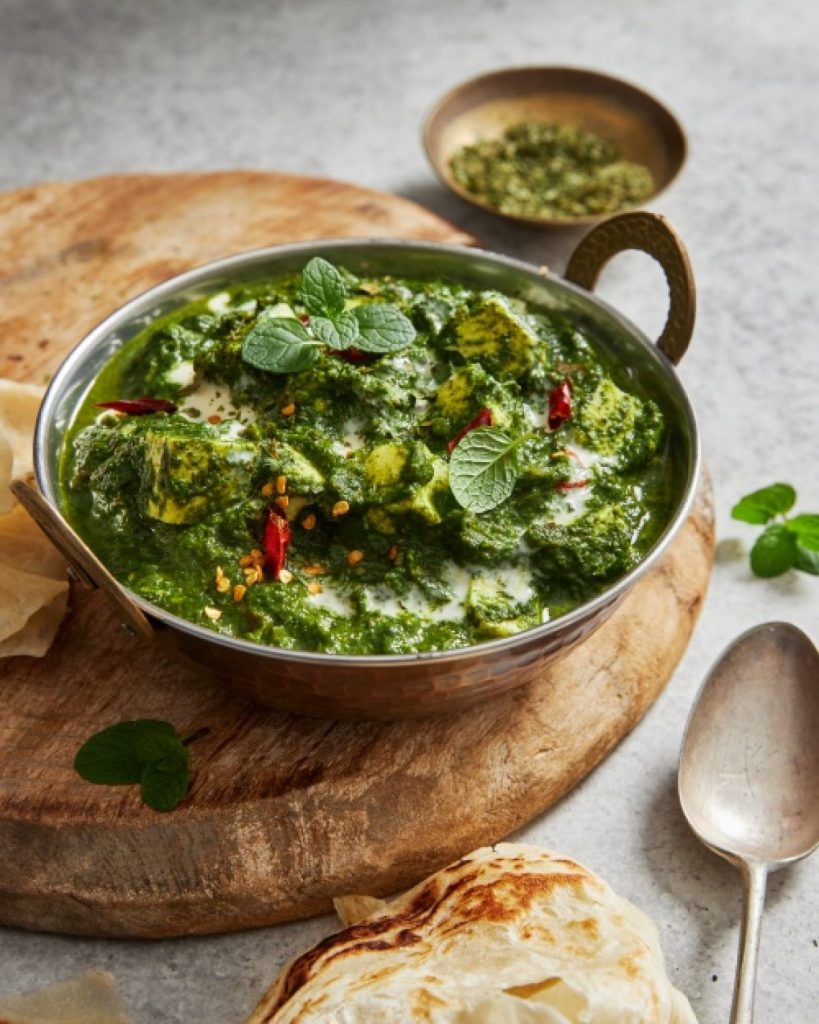 palak paneer recipe in english​