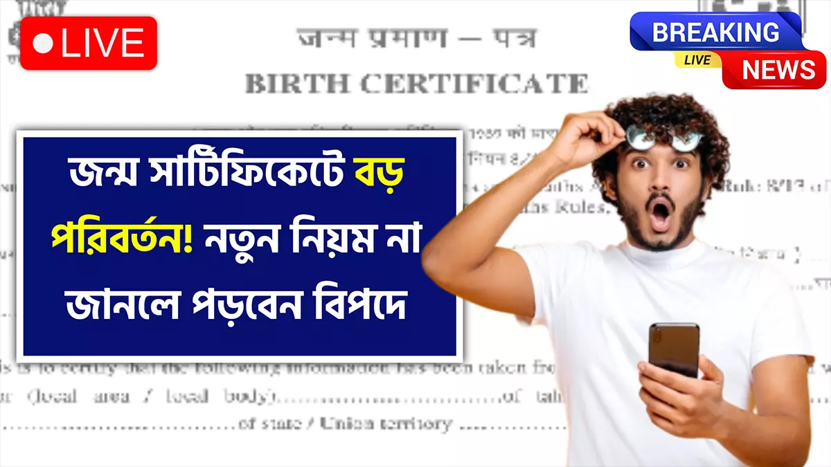 New Birth Certificate Rules