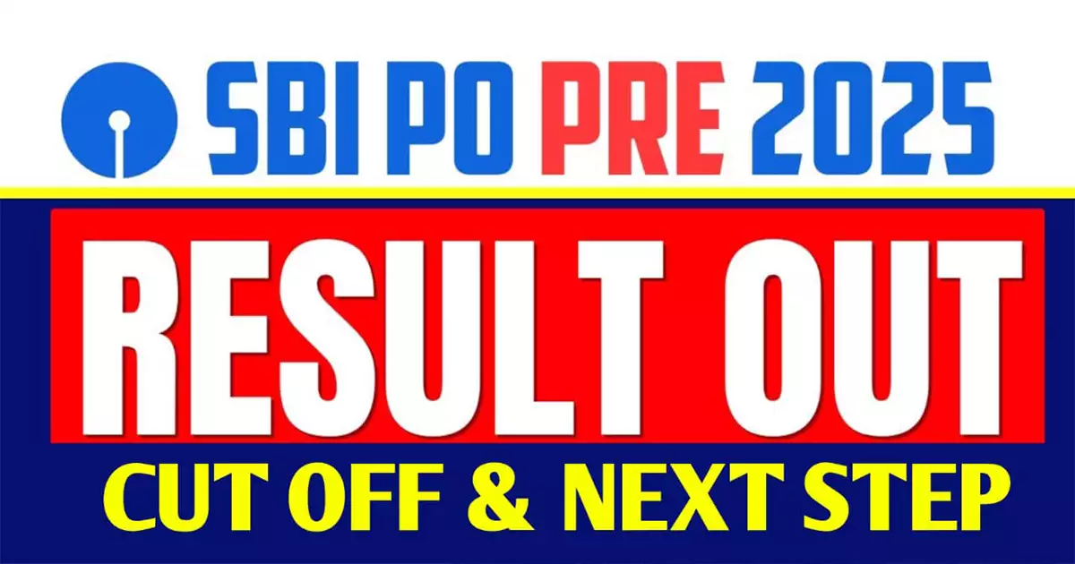 SBI PO Result 2025